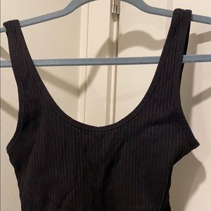 Aritzia wilfred free ribbed bodysuit